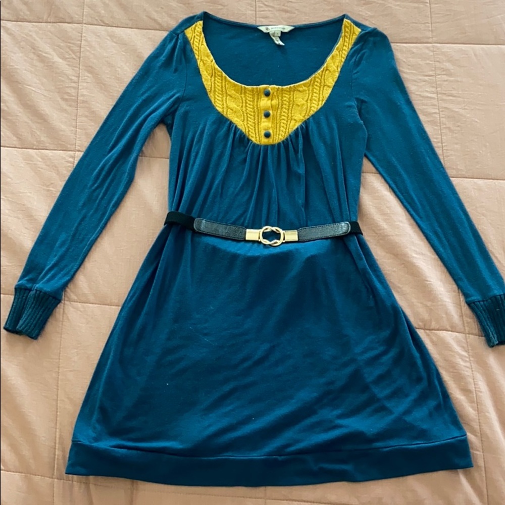 BCBG GENERATION HOBO TURQUOISE DRESS